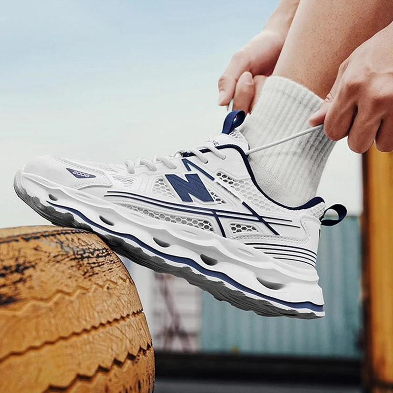 官方授权正品鞋子冬季时尚休闲网面运动鞋潮流百搭轻便跑鞋