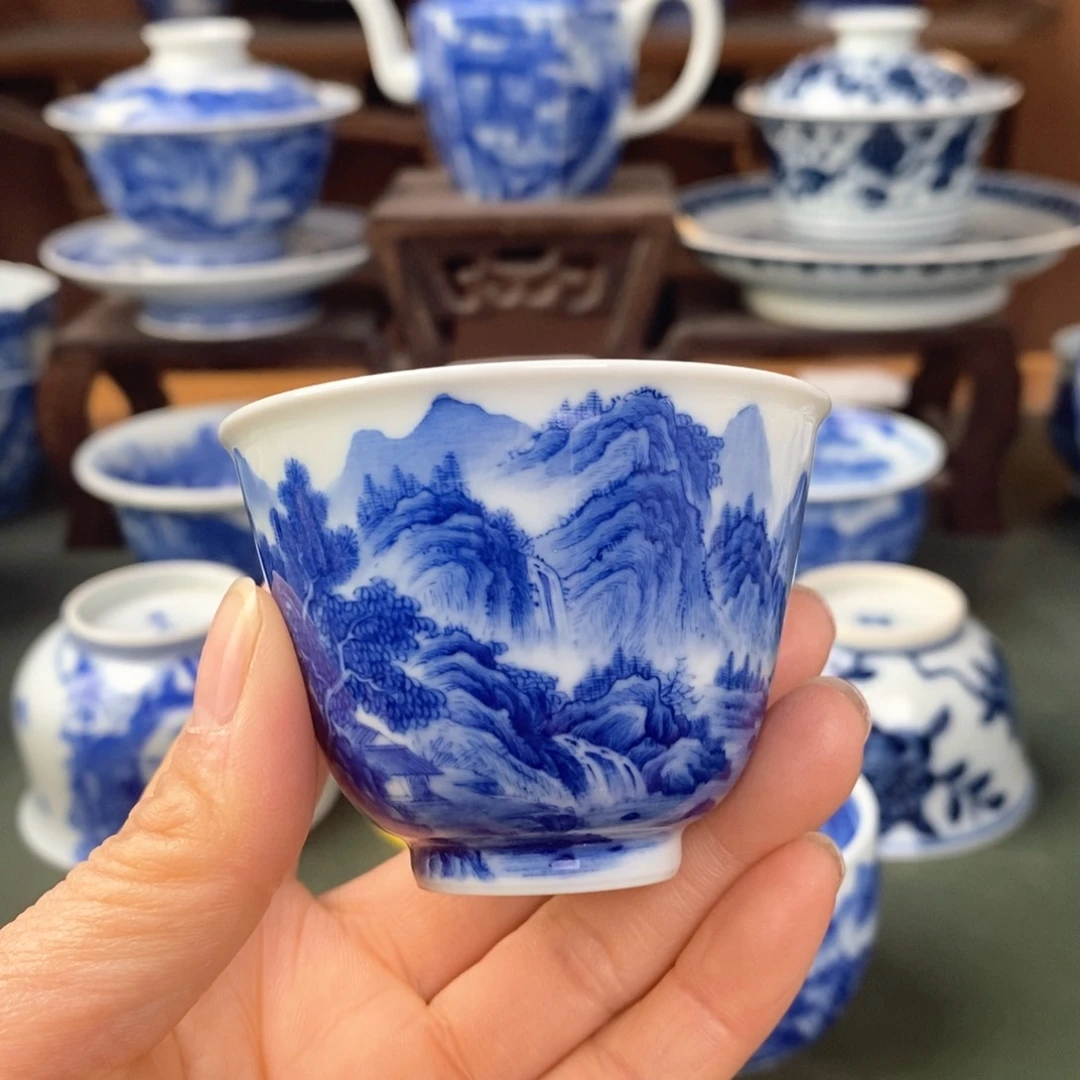 杯景德镇陶瓷手工手绘