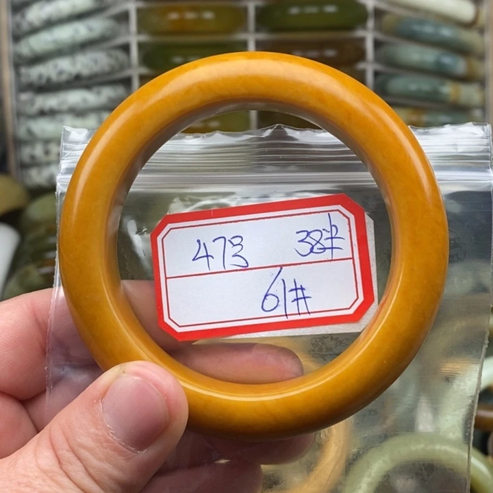 未镶嵌蛇纹石玉手绳
