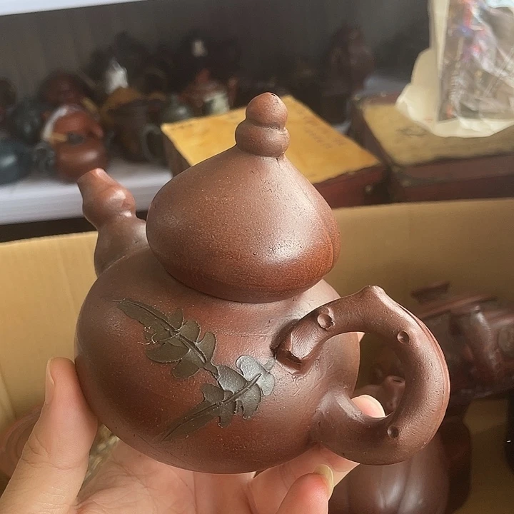 茶壶紫砂紫砂壶大家都知道喜欢紫砂