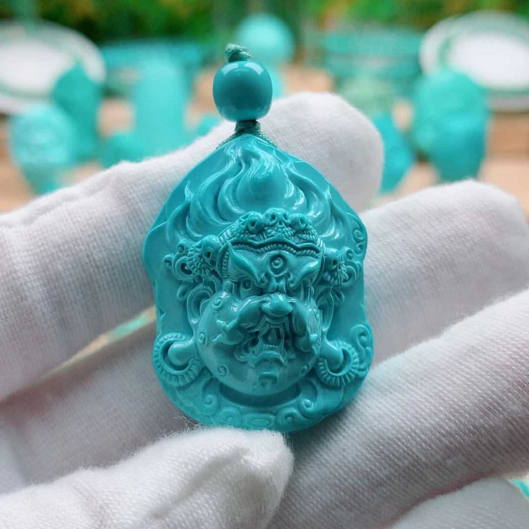 绿松石未镶嵌配饰