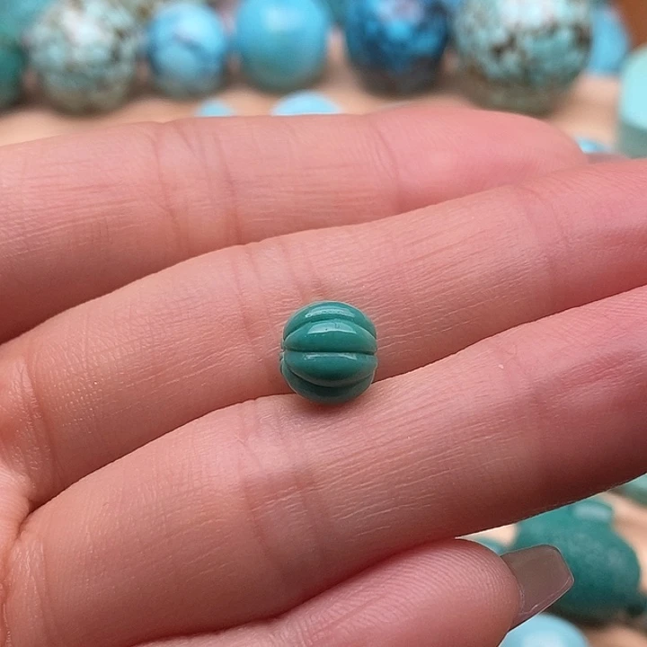 绿松石未镶嵌原矿高瓷绿松石配饰