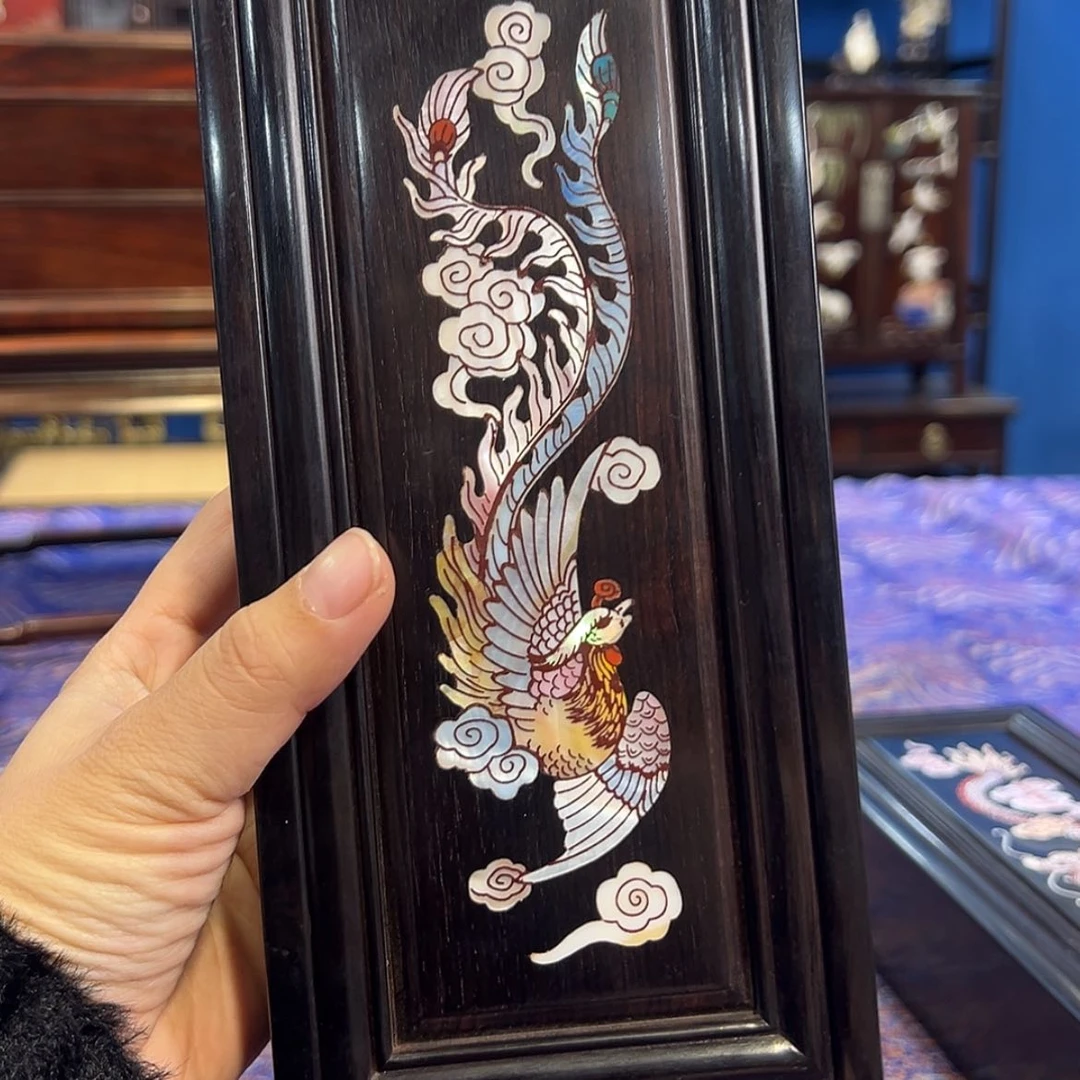 【闪购商品】黑酸枝木类成套家具紫光檀机关盒