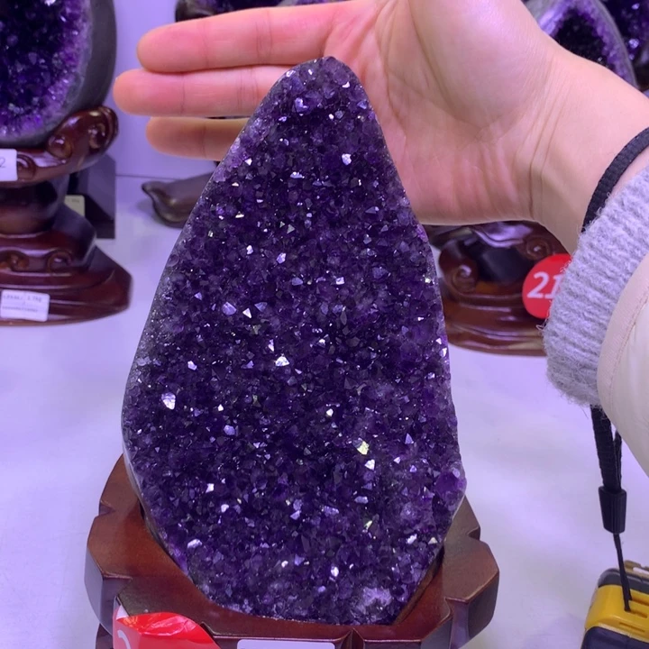 紫晶大型摆件（非配饰）未镶嵌