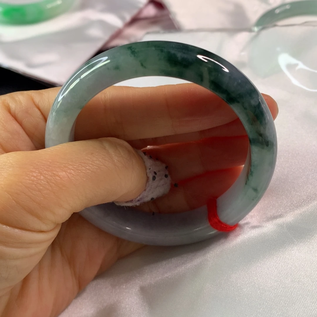 翡翠未镶嵌手镯翡翠手镯56