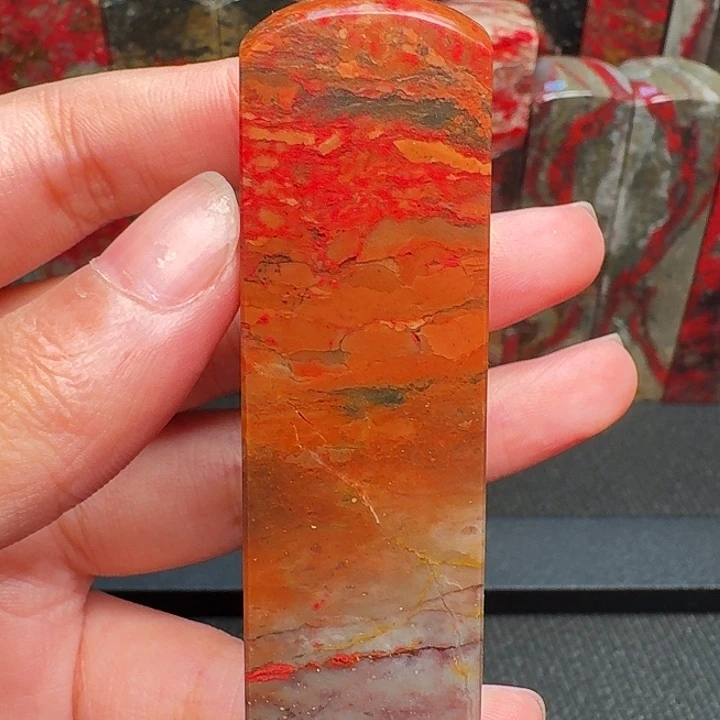 昌化石印石精品昌化鸡血石