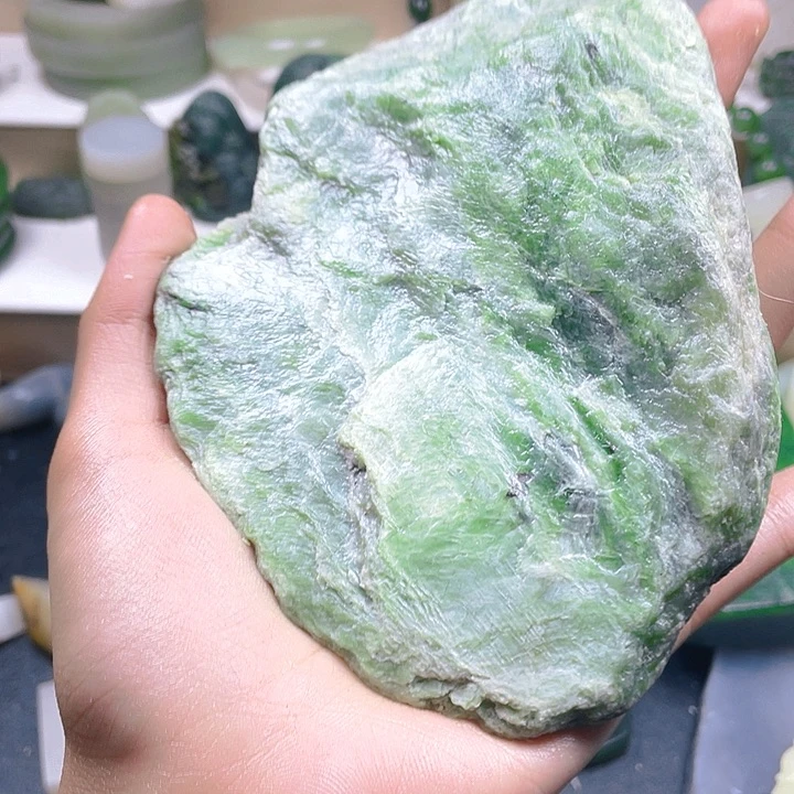 和田玉（碧玉）未镶嵌挂件