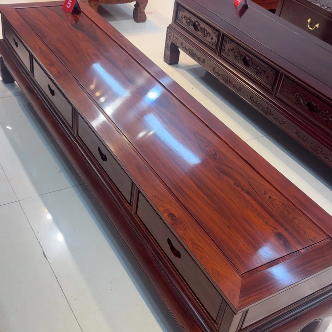 彬***叔黑酸枝木类置物架非洲酸枝电视柜