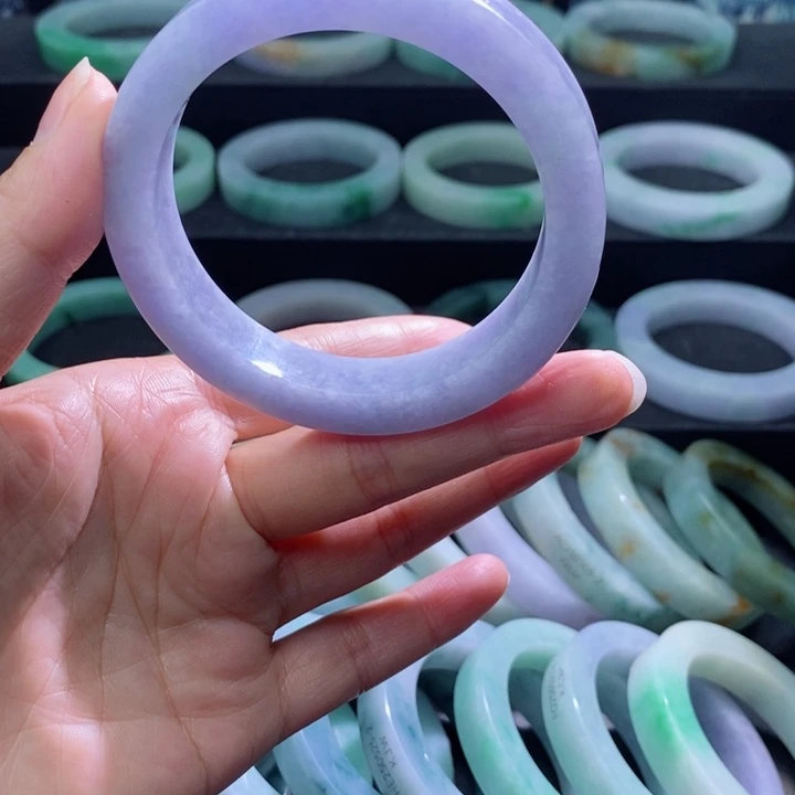 定制翡翠手镯未镶嵌用****2