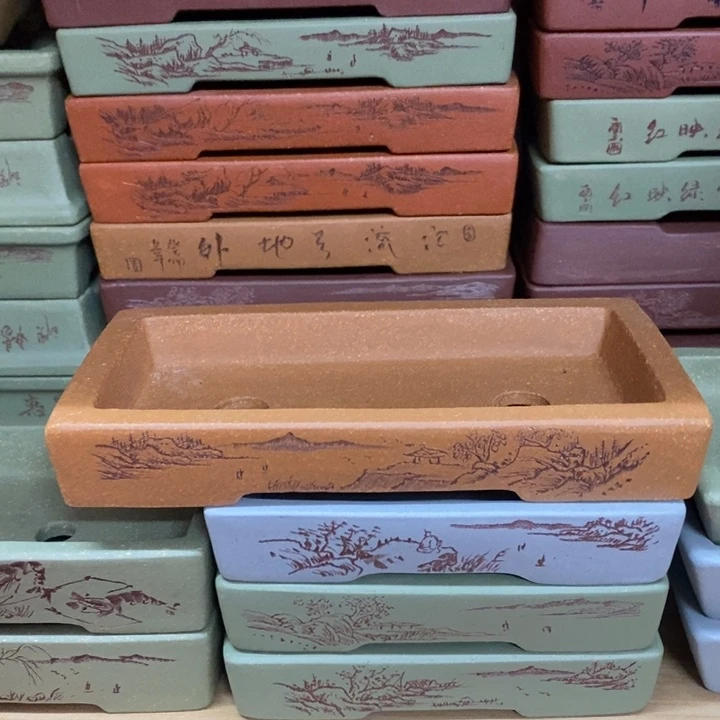 紫砂花盆少***步紫砂文化