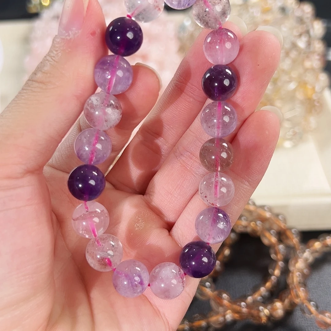 未镶嵌手链水晶彩超七