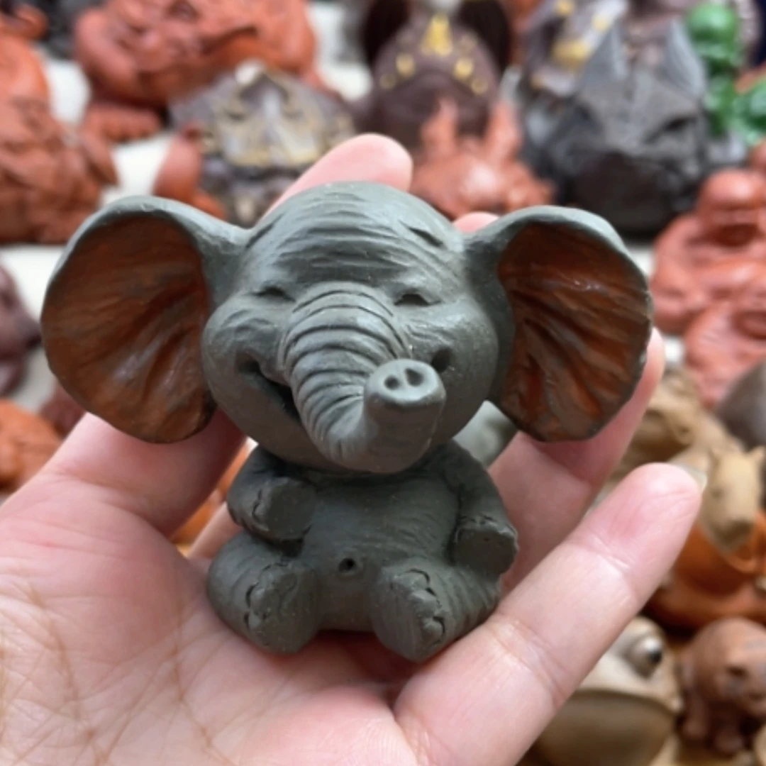 【闪购商品】紫砂茶宠皮**?紫砂小象