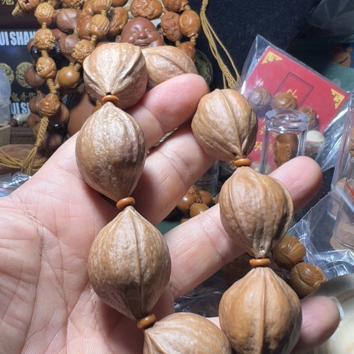 橄榄核手串/手链大****?原皮手串橄榄核大zi