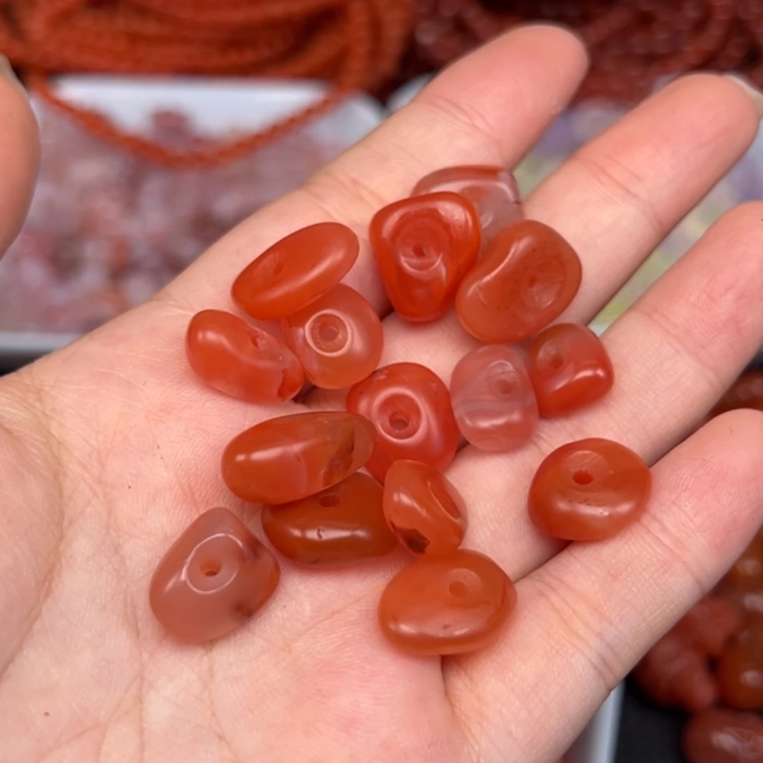 南红玛瑙未镶嵌吊坠(不含链)