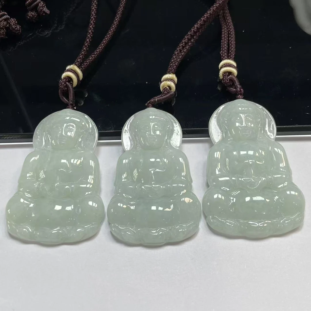 12623天然A货翡翠【观音】多样性发一个