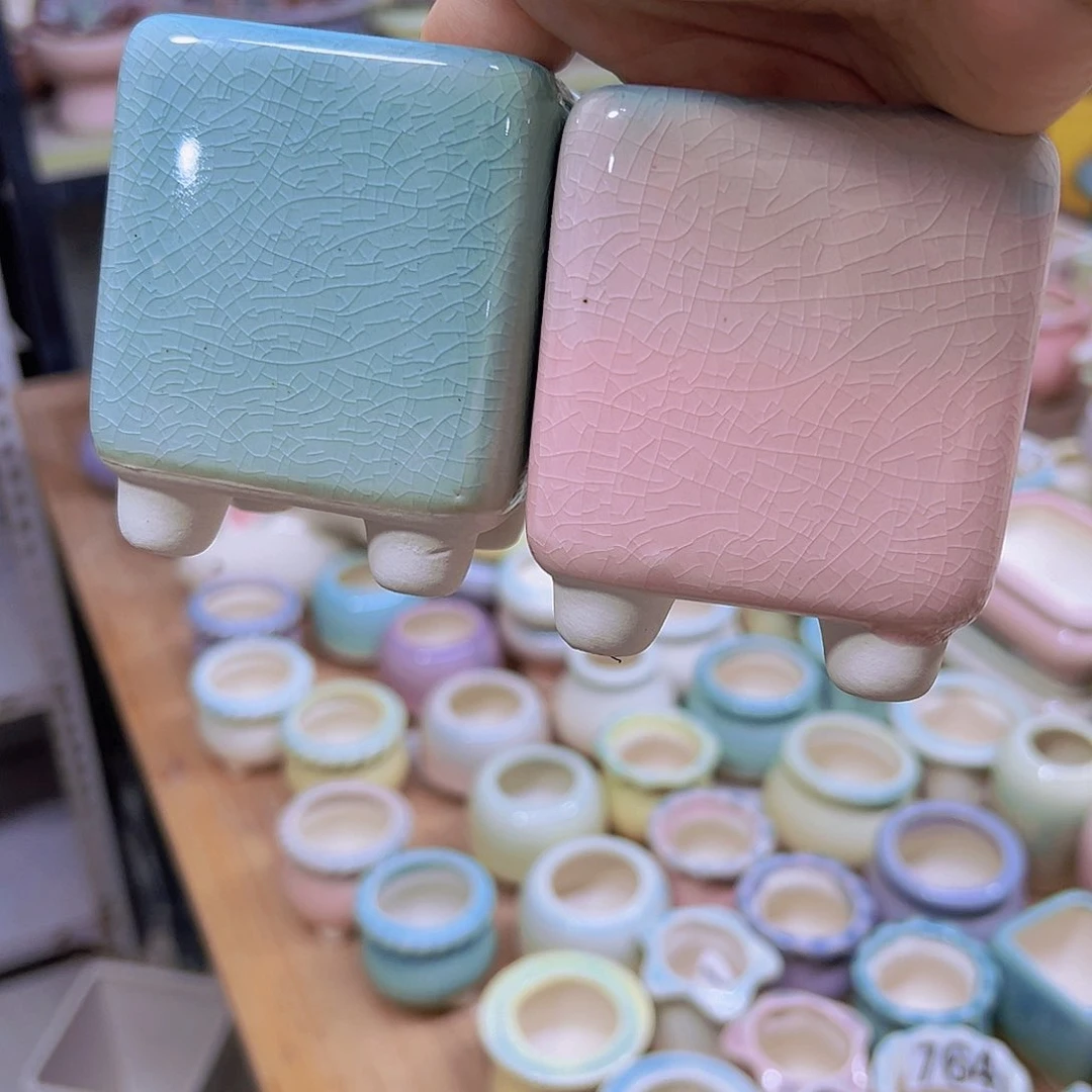 陶瓷花盆当场满12包邮