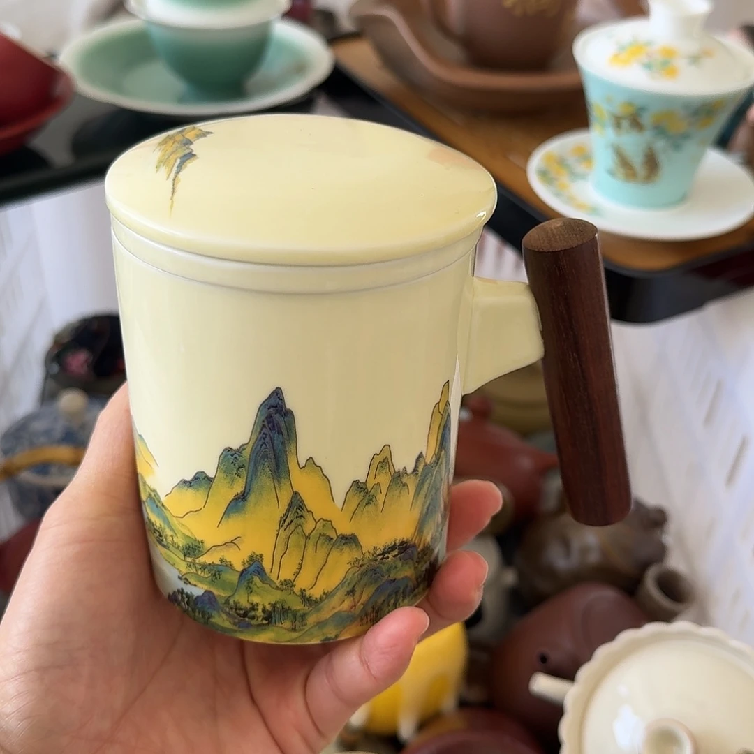微瑕陶瓷茶具茶杯茶壶