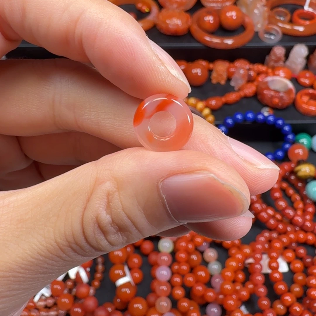 南红玛瑙未镶嵌配饰5mm