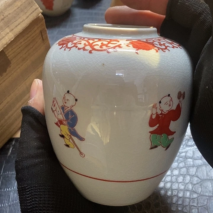 琦***一中古杂项回流瓷器
