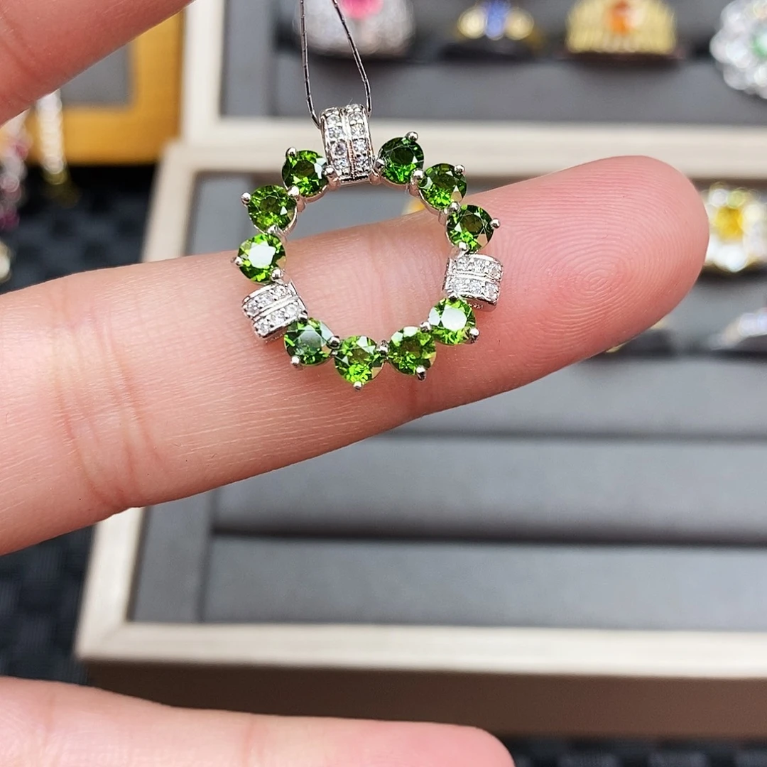 红宝石戒指银S925镶嵌