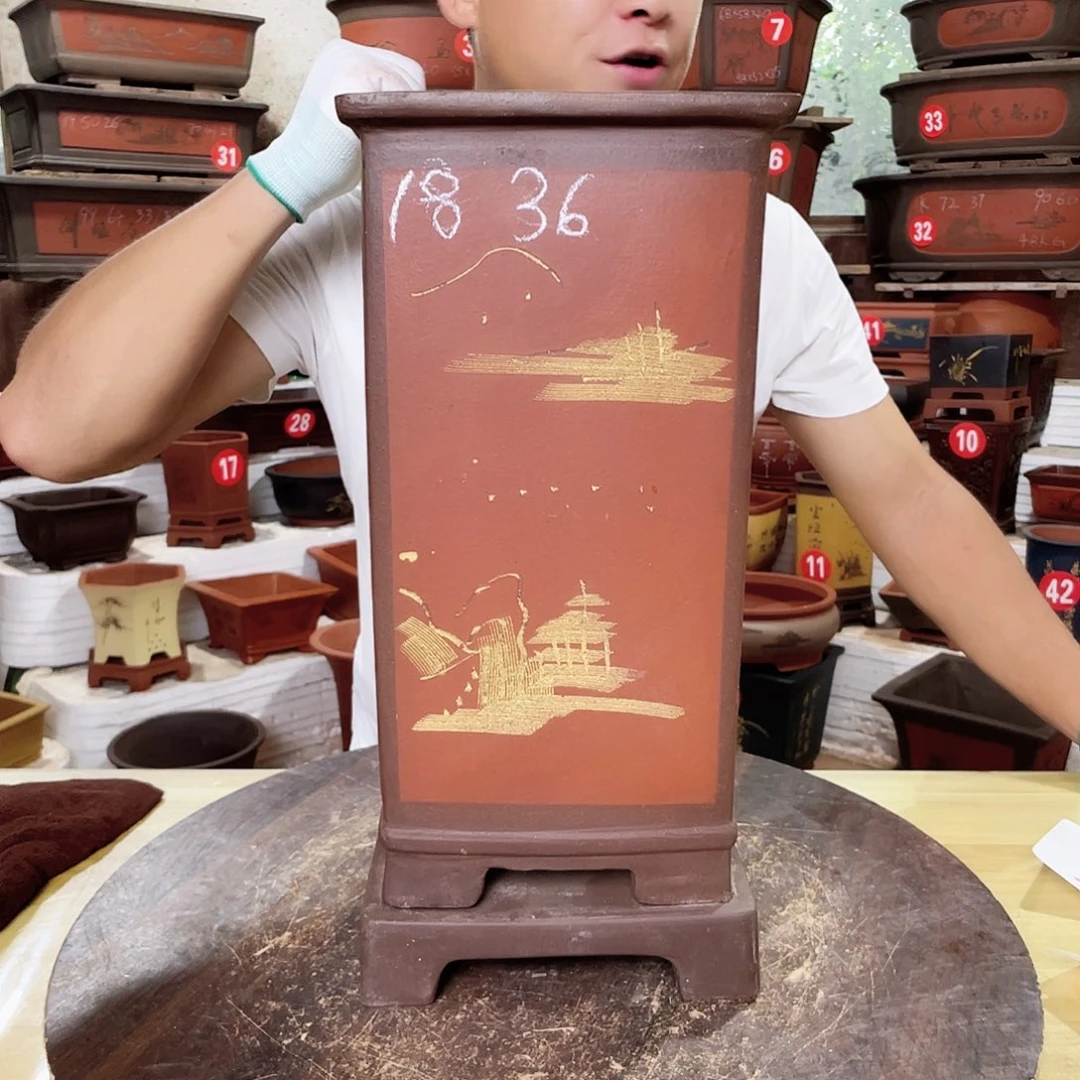 紫砂花盆工厂直发