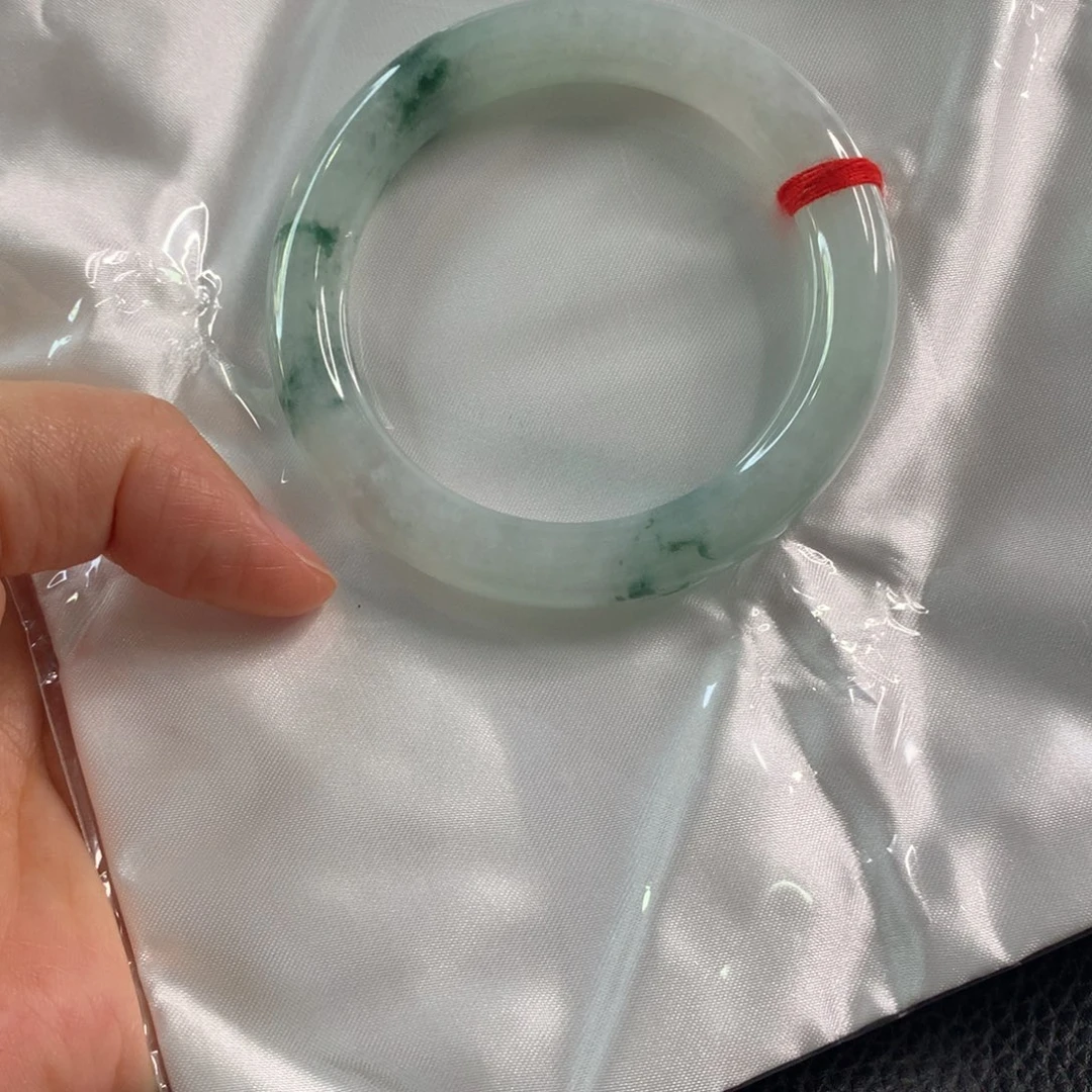 翡翠未镶嵌手镯翡翠手镯55