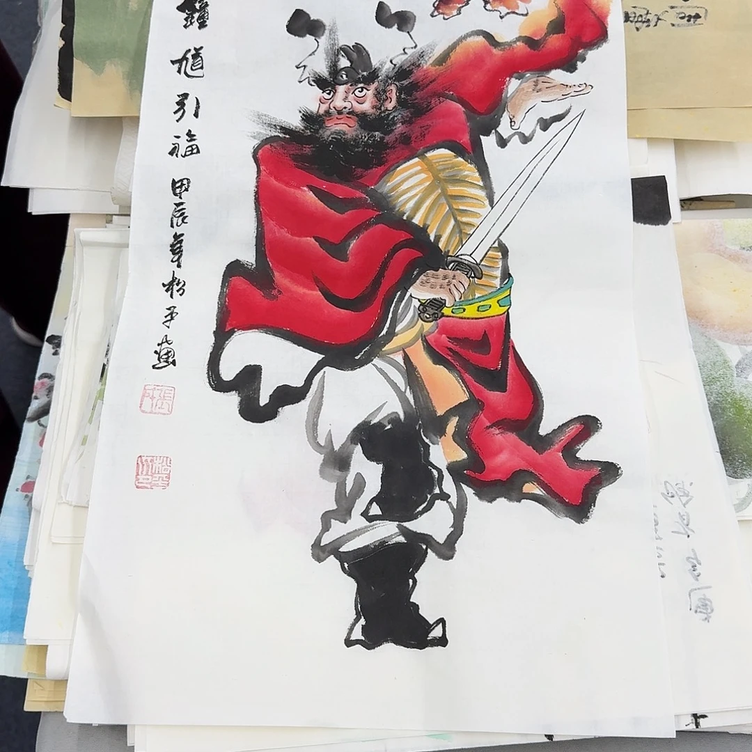 国画纯手绘作品欣赏