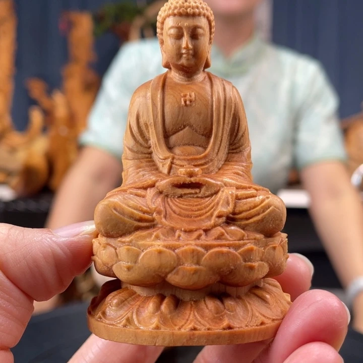 柏木（崖柏）手把件