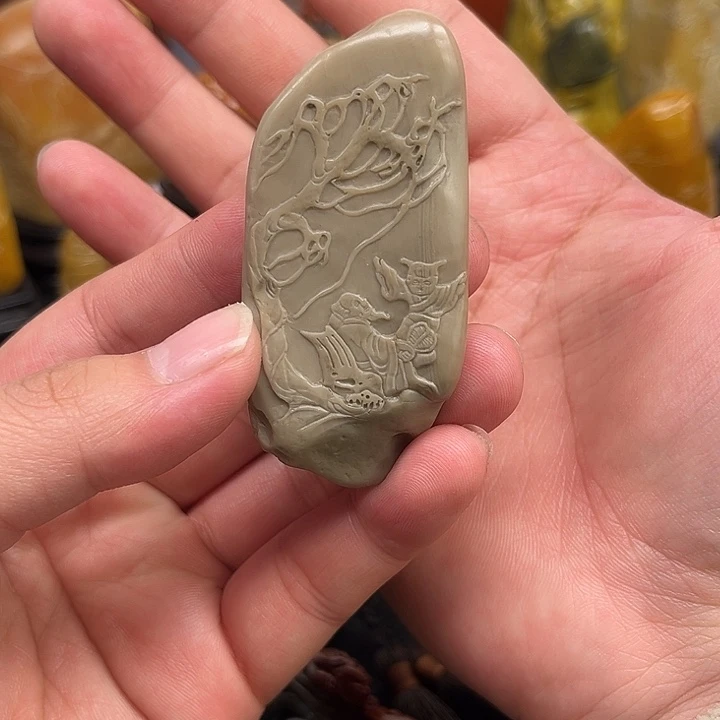 田黄石田黄牛蛋作品欣赏