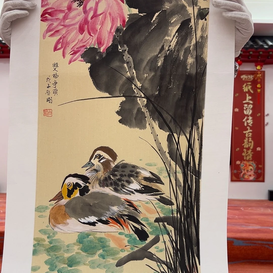 国画画家白启刚精品原作