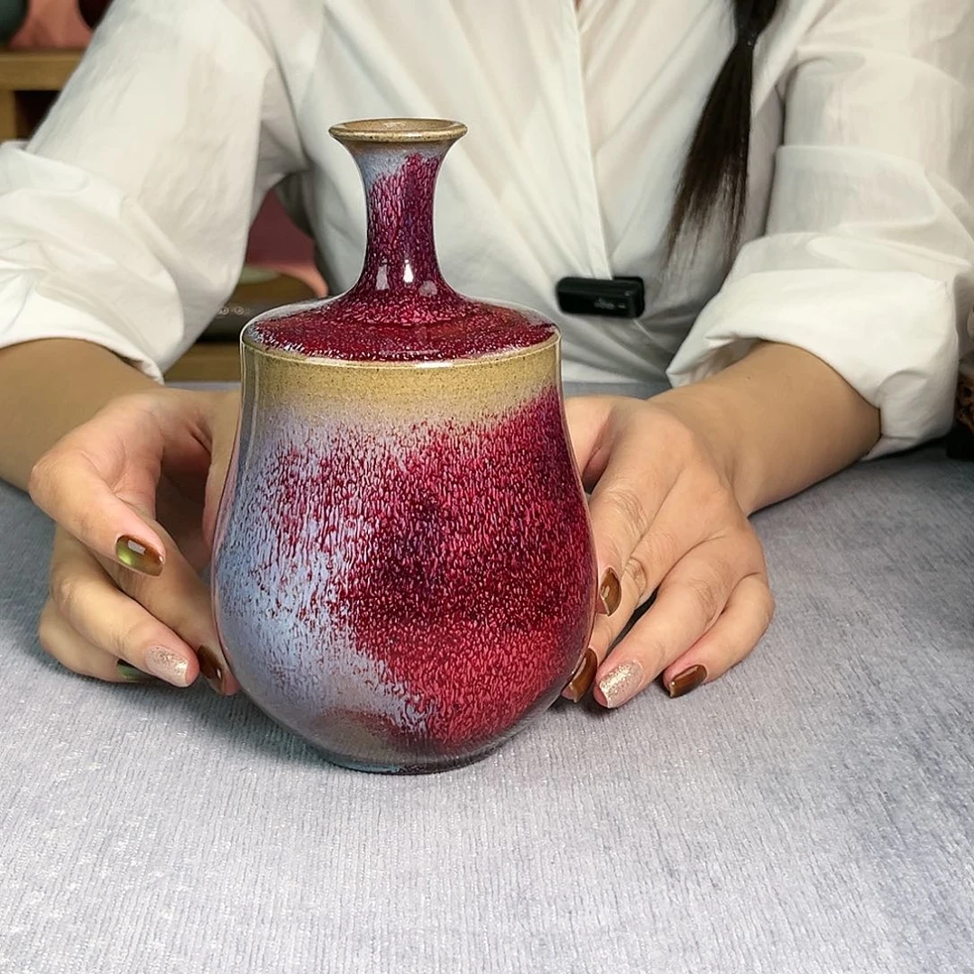 【闪购商品】钧瓷工艺精湛花器37
