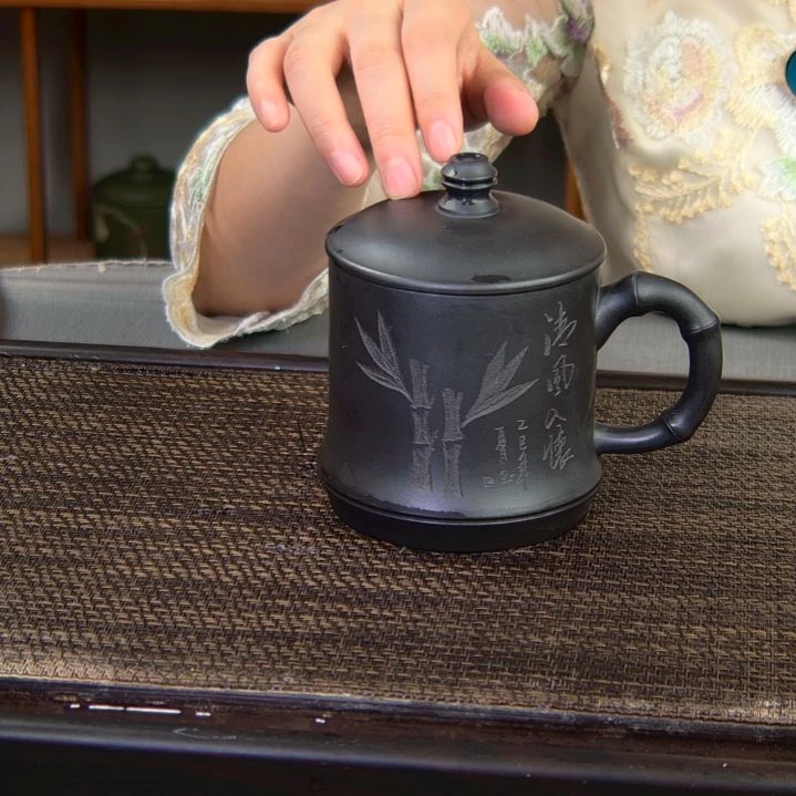 茶杯紫砂高货放漏