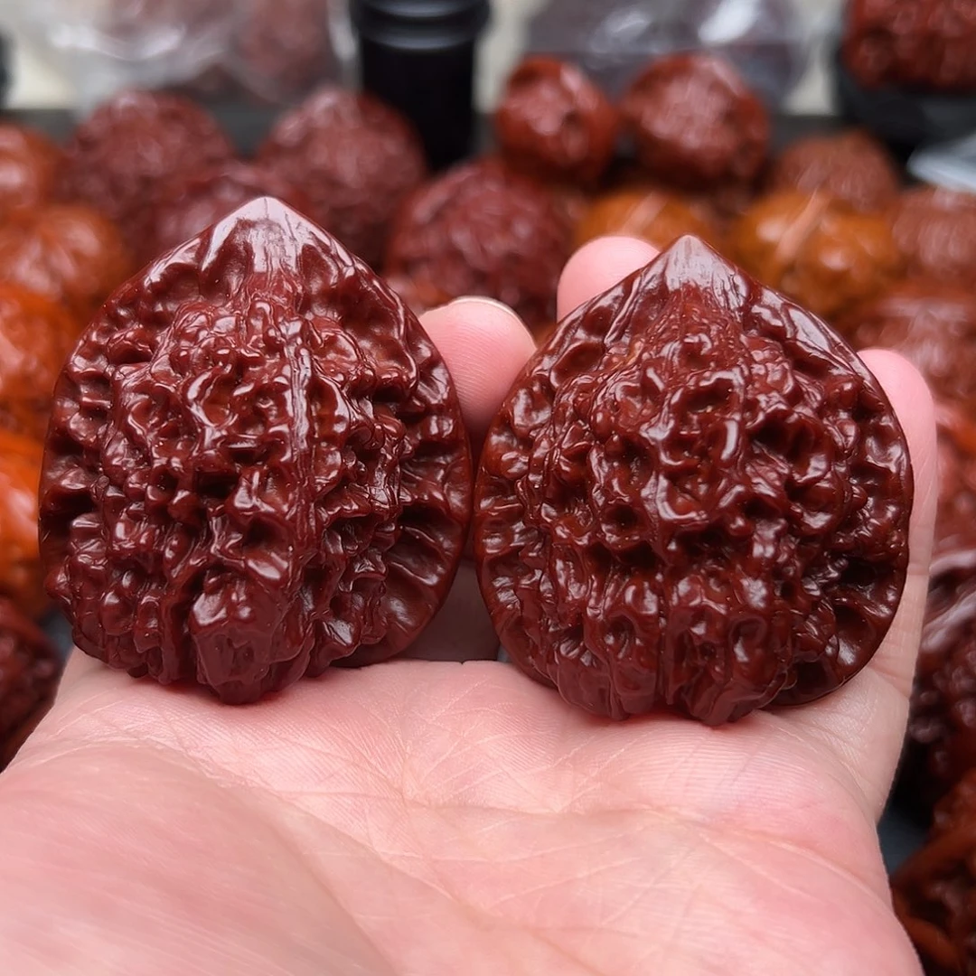 文玩核桃吊坠45全品冠帽