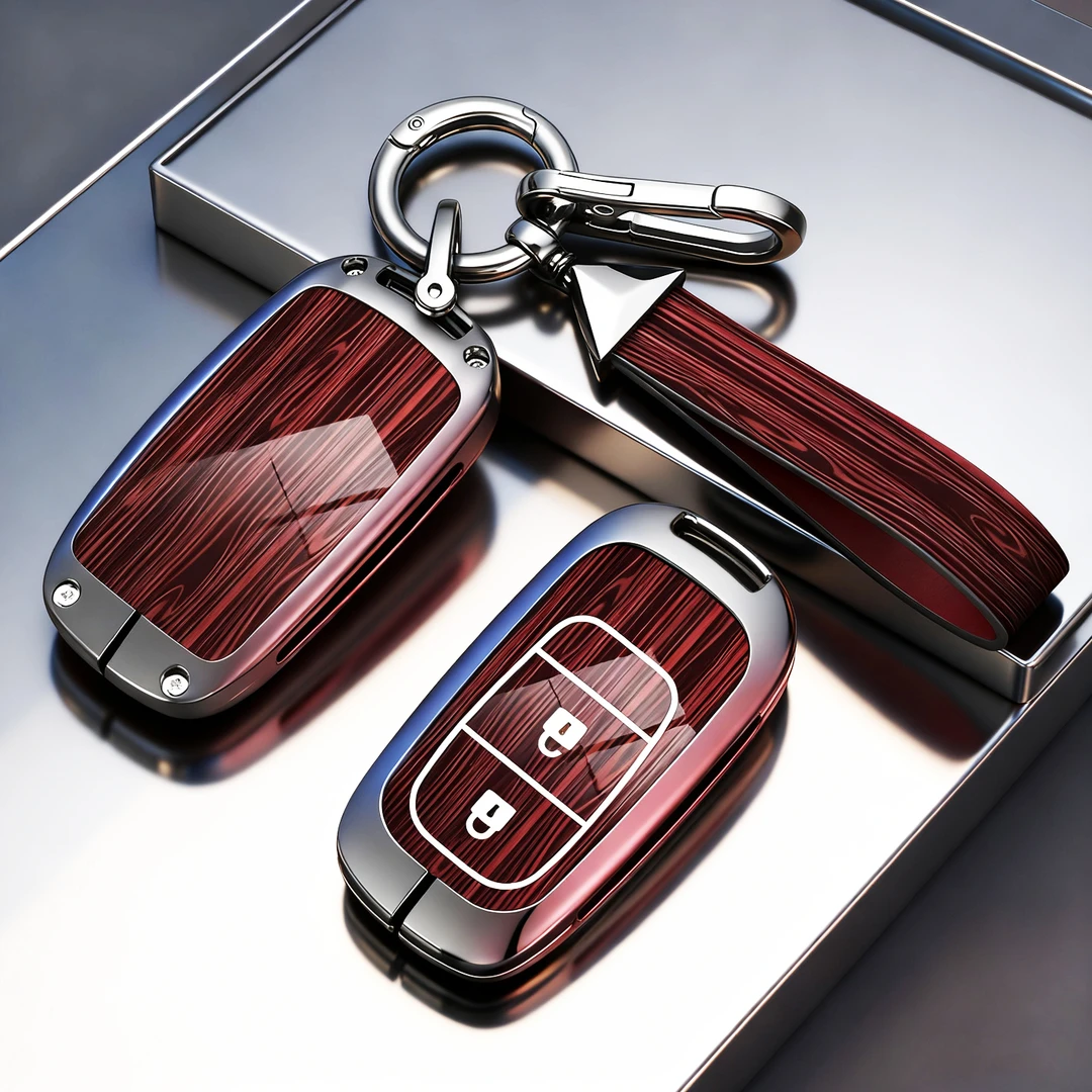 堡卫适用于【本田】CRV思域雅阁皓影汽车XRV冠道享域钥匙套合金壳扣