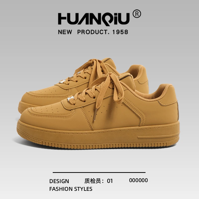 环球厚底板鞋男鞋2025新款夏季透气百搭男生休闲薄款运动潮鞋子男