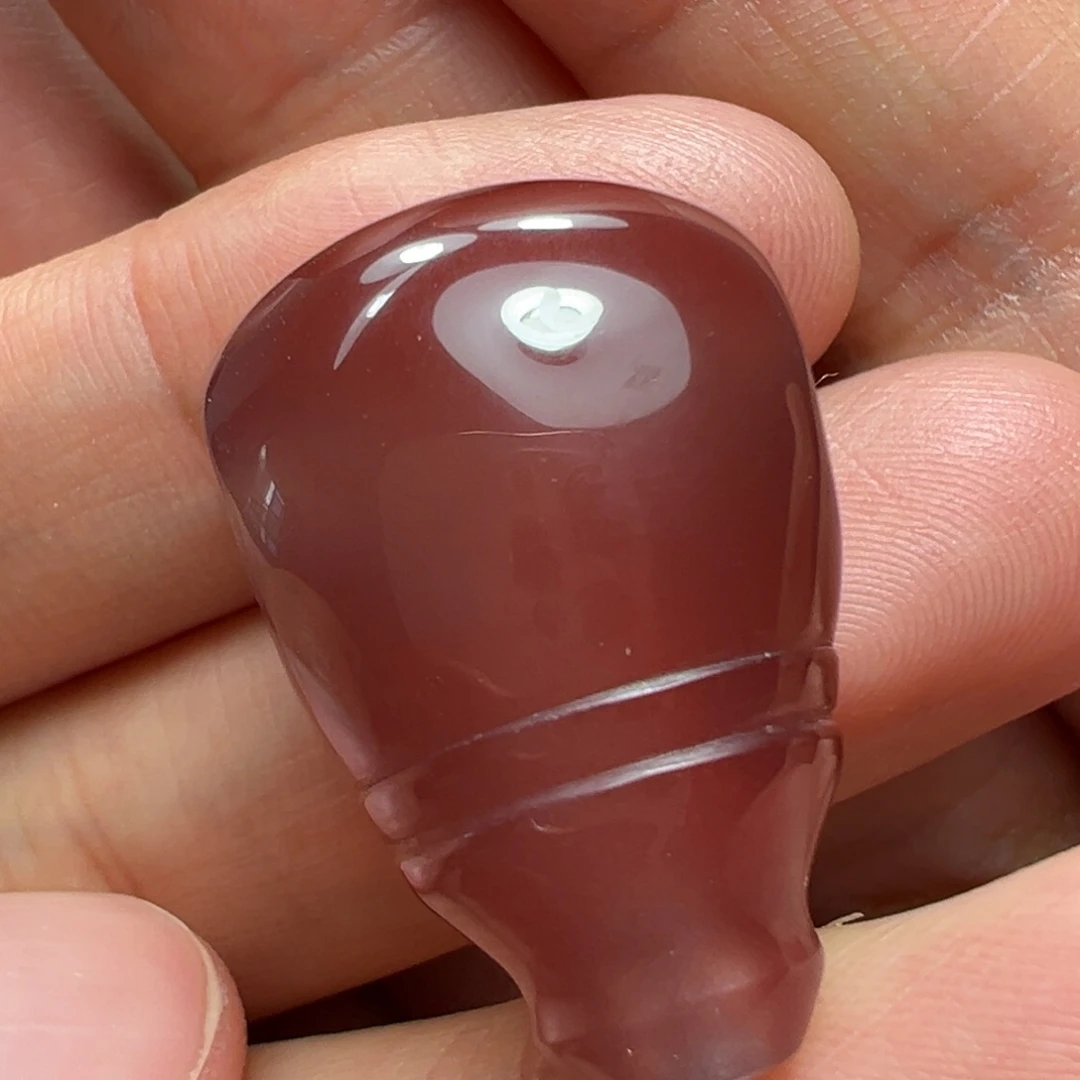 南红玛瑙未镶嵌三通