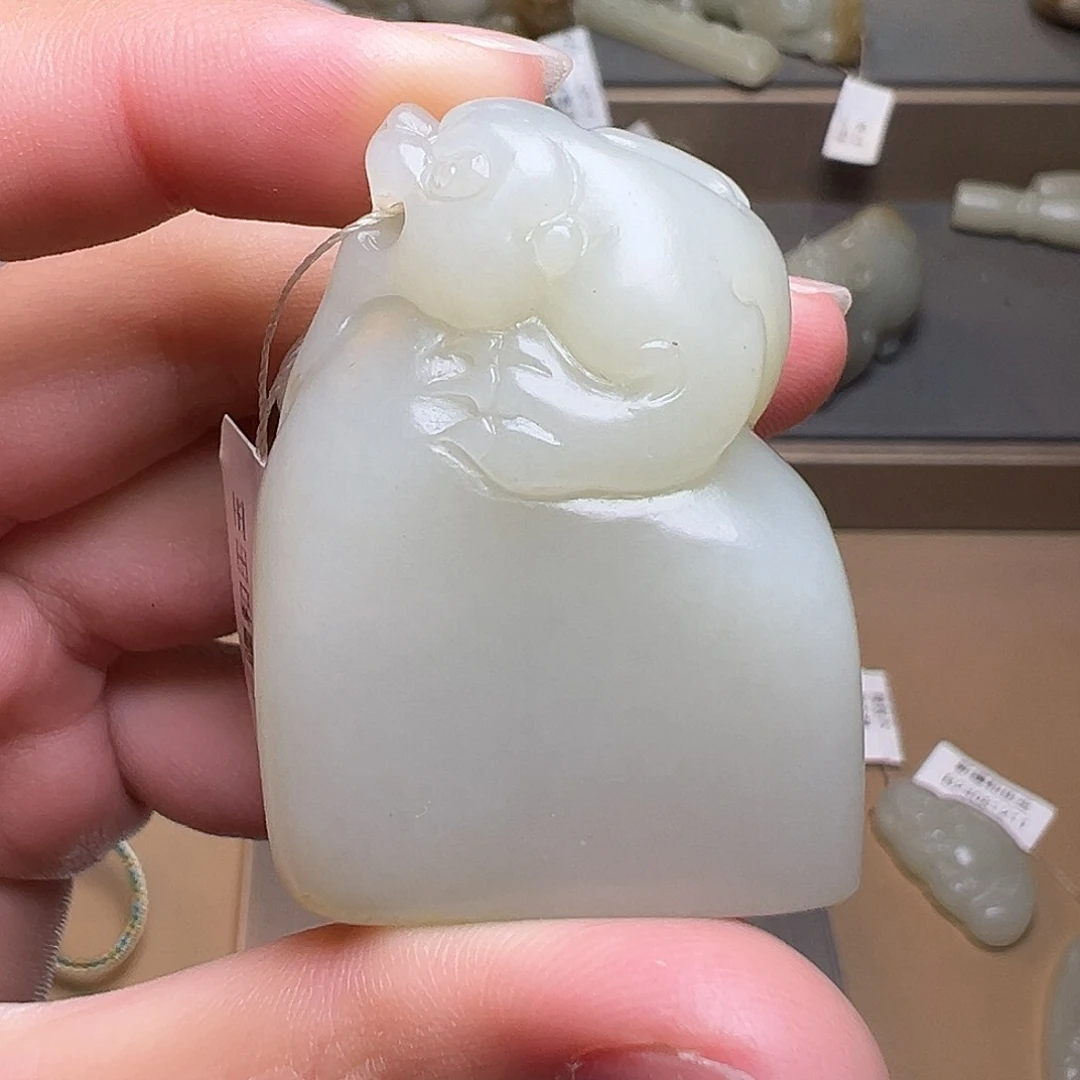 和田玉把件未镶嵌杭***家