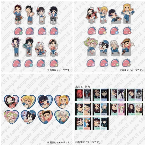 【鬼灭之刃】鬼灭草莓节立牌 吧唧 拍立得盲抽（代拆）