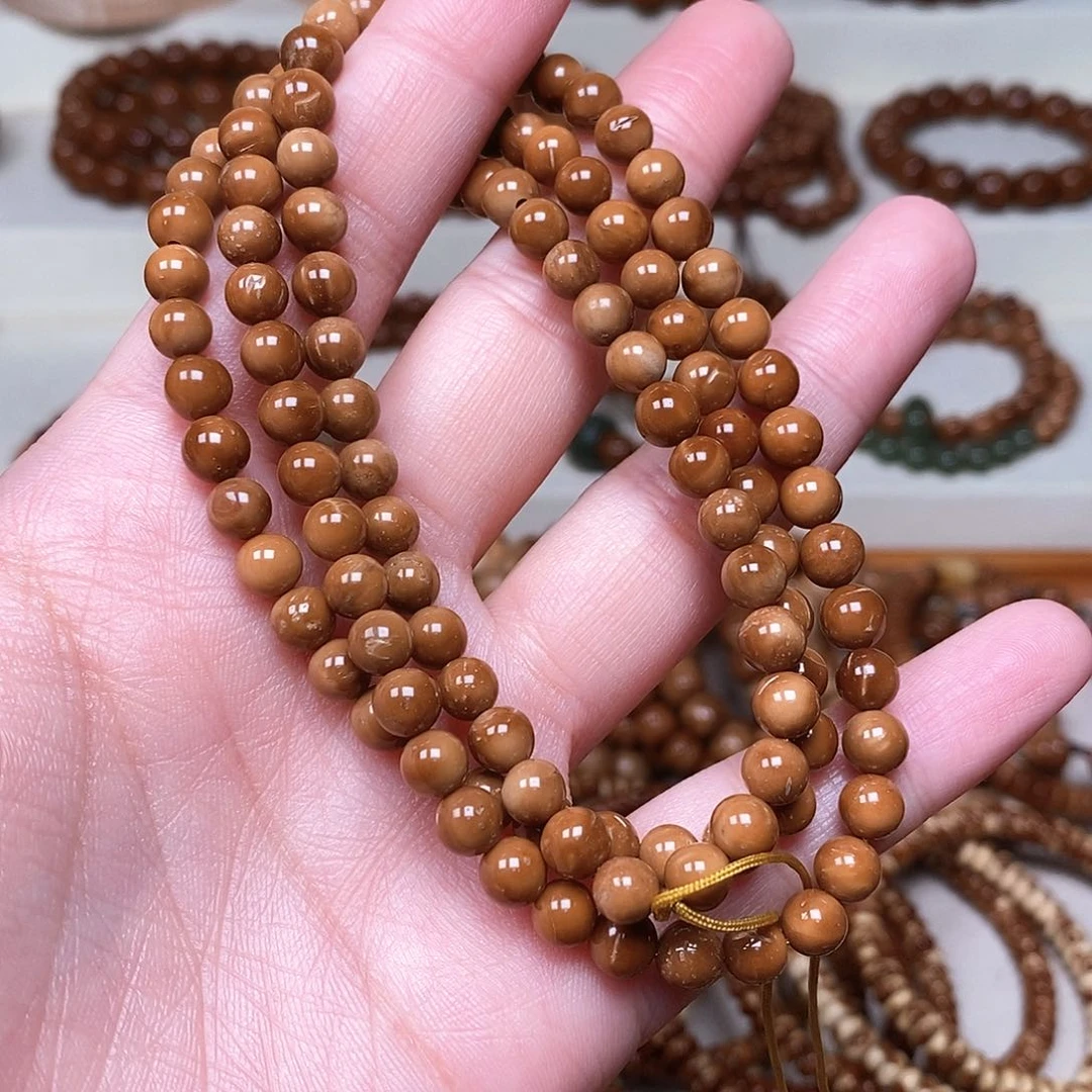 手串库克特价款普挑卡6圆珠108颗