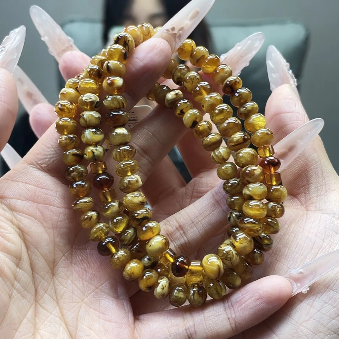 琥珀未镶嵌裸石7蜜蜡