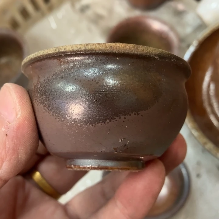 柴烧杯子宝瓶大放漏。