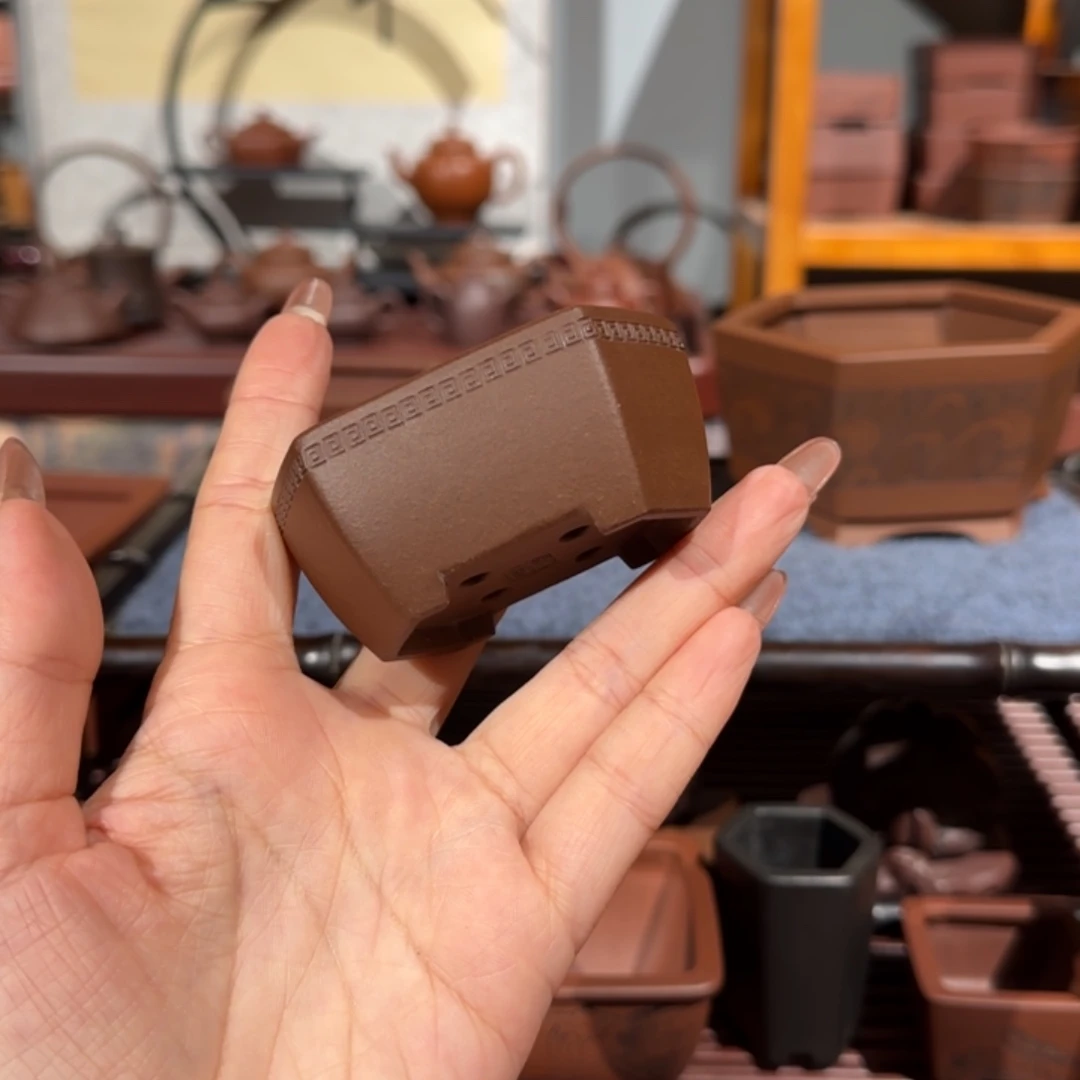 花盆紫砂全手工制作