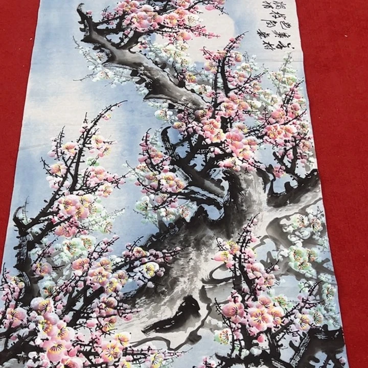 竖款潮汇书出艺术作品