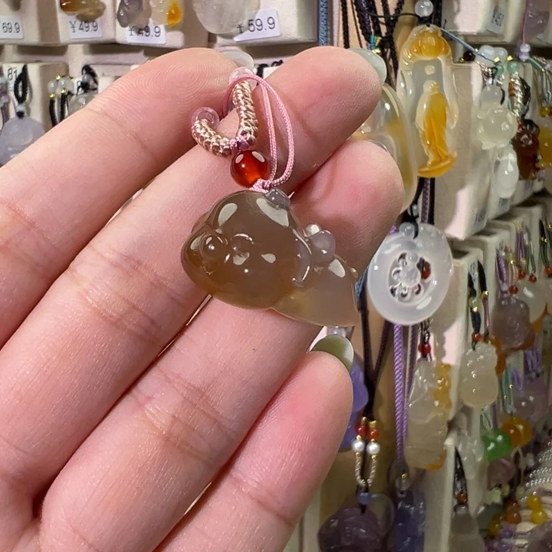 玛瑙/玉髓未镶嵌颈饰