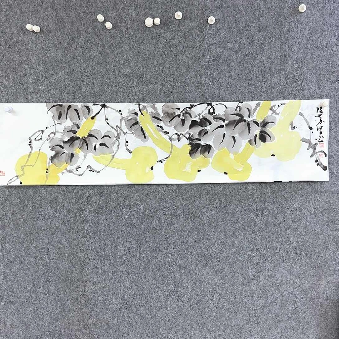 矢***菊国画国画作品多次