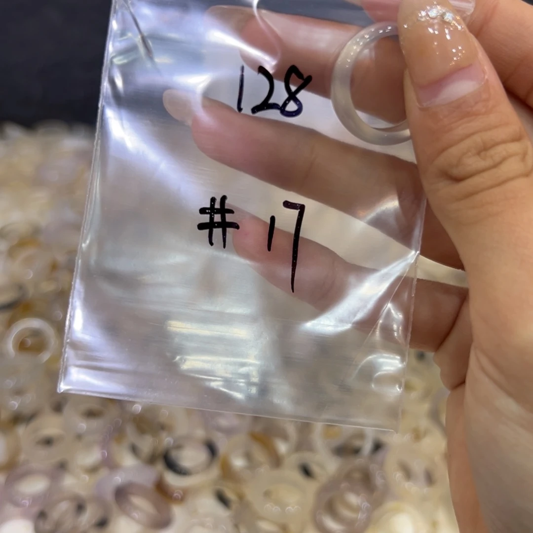 玛瑙/玉髓戒指合金128