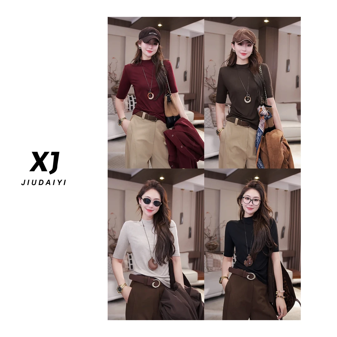 玖黛衣现货【天丝羊毛衫】时尚羊毛衫  TXJ44005