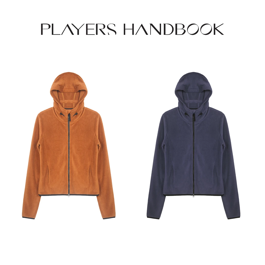 PH《茸绒》潮流小众高密度绒保暖连帽拉链时尚百搭休闲卫衣PH6213