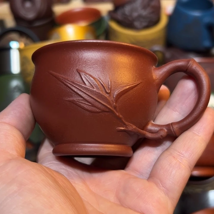 茶杯紫砂宜兴紫砂主人杯