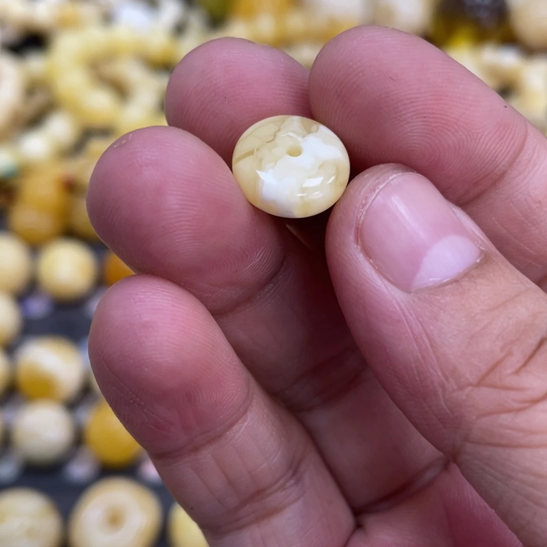 未镶嵌琥珀珠宝奇石11.9*5mm